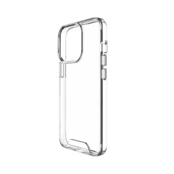 Capa de Silicone Duro para Apple iPhone 15 Pro Transparente Capa de Silicone Duro para Apple iPhone 15 Pro Transparente